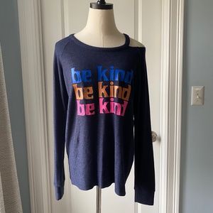 Be Kind cold shoulder top